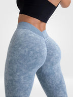 Legging Modeladora Cintura V Push-Up