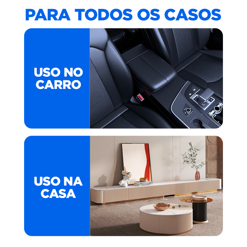 Aspirador de Pó Portátil CleanMax + 4 BRINDES EXCLUSIVOS + FRETE GRÁTIS