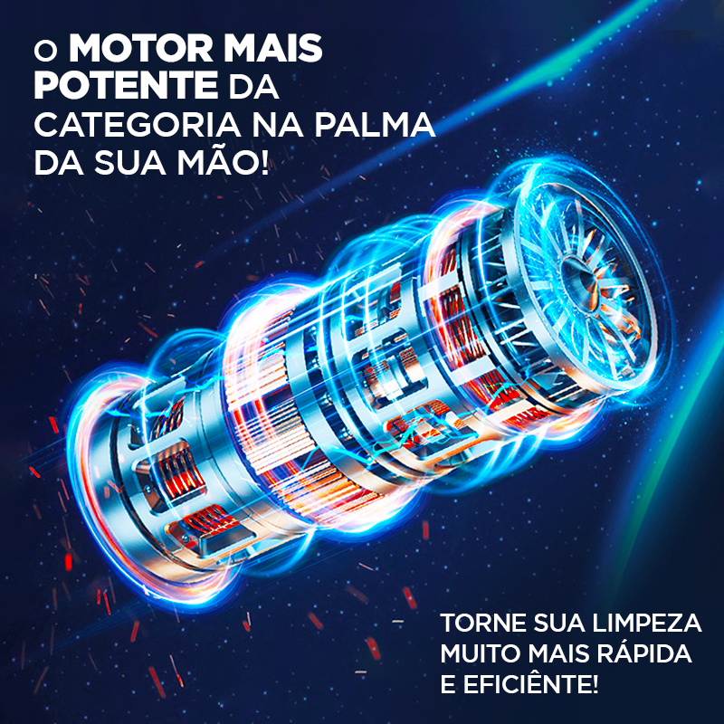 Aspirador de Pó Portátil CleanMax + 4 BRINDES EXCLUSIVOS + FRETE GRÁTIS