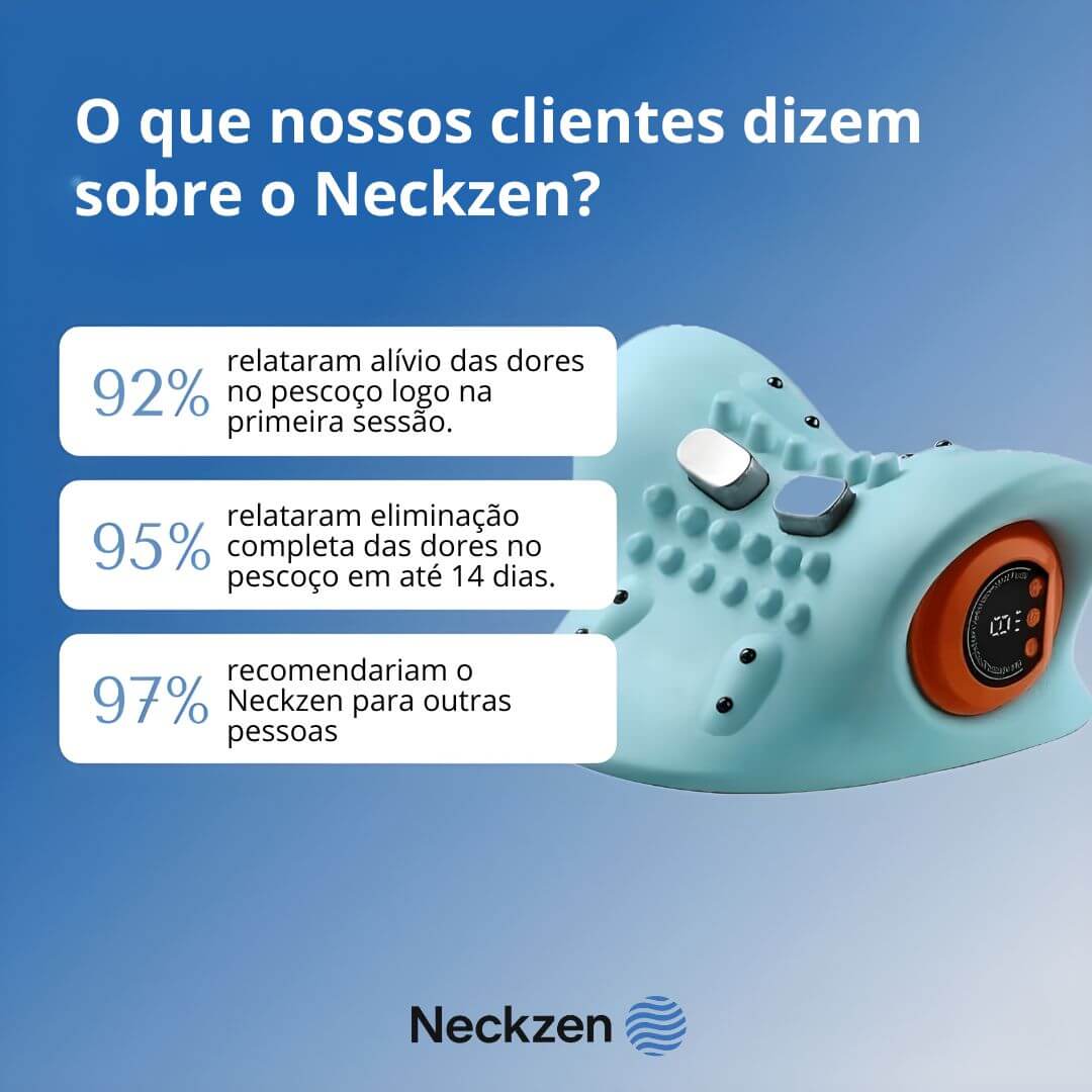 NeckZen - Massageador Cervical 4 em 1