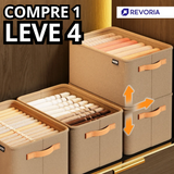 Organizador de Roupas Dobrável - COMPRE 1 LEVE 4 - SOMENTE HOJE ⏰