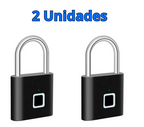 Cadeado Biométrico com Impressão Digital – Sem Chave, Recarregável e à Prova d’Água