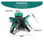 Divisor de Torneira Premium em “Y” – Exclusivo