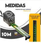 Trena Profissional Fluorescente - Fita Métrica De Aço Inoxidável Carbono De Alta Precisão [Postamos em 24h]