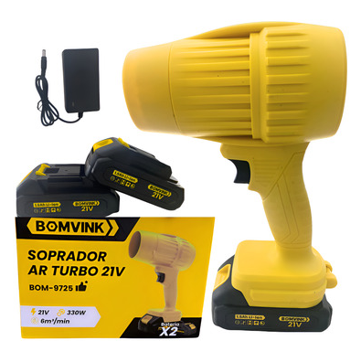 Soprador Turbo BOMVINK™ - [BONUS - 2x Baterias +Carregador Turbo] FRETE GRÁTIS