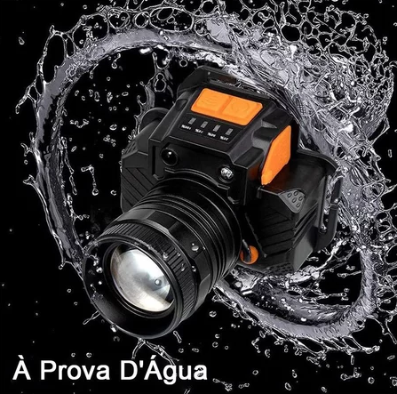 LANTERNA DE CABEÇA LED COM SENSOR – EXCLUSIVA REVORIA SHOP [Postamos em 24h]