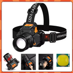 LANTERNA DE CABEÇA LED COM SENSOR – EXCLUSIVA REVORIA SHOP [Postamos em 24h]