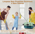 Limpador a Vapor Turbo Pressurizado 2500W Painel Digital – Versão Premium 2026 [Exclusivo Revoria Shop]