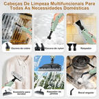 Limpador a Vapor Turbo Pressurizado 2500W Painel Digital – Versão Premium 2026 [Exclusivo Revoria Shop]