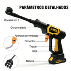 Lavadora de Alta Pressão Linha PREMIUM Sem Fio DW131 6 em 1 – 48V Profissional com 2 Baterias e Maleta | Exclusiva Revoria Shop