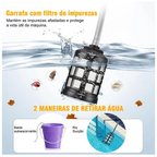 Lavadora de Alta Pressão Linha PREMIUM Sem Fio DW131 6 em 1 – 48V Profissional com 2 Baterias e Maleta | Exclusiva Revoria Shop