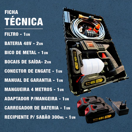 LavaX Pro™ - Lavadora de Alta Pressão - O Mais Potente da Categoria 'LINHA PREMIUM' - Exclusivo Revoria Shop