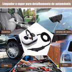 VaporJet X™ 2500W - Limpador a Vapor Pressurizado de Alta Temperatura com Kit Completo de Escovas | Edição Premium