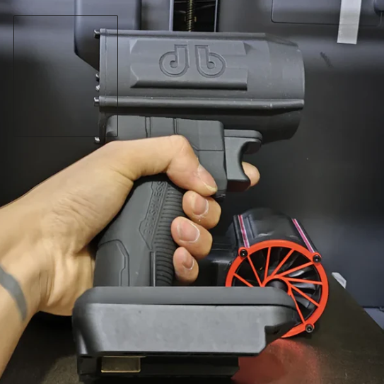 Soprador Turbo Jet™ Portátil 130000W - [Carregador, Baterias, Maleta Personalizada] - FRETE GRÁTIS