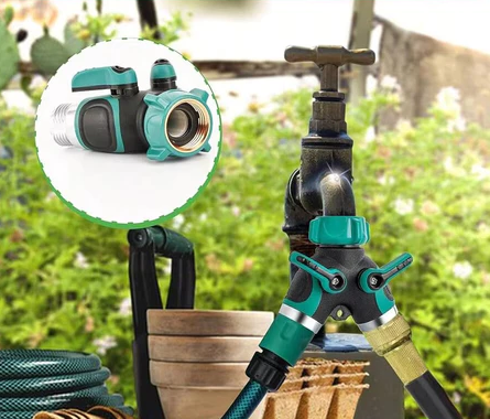 Divisor de Mangueira Premium em “Y” – Exclusivo para Jardim