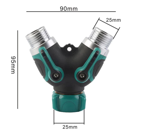 Divisor de Mangueira Premium em “Y” – Exclusivo para Jardim