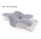 TRAVESSEIRO ORTOPÉDICO BORBOLETA CERVICAL PARA COMBATE A DORES NA COLUNA, DORES DE CABEÇA - VISCOELASTICO