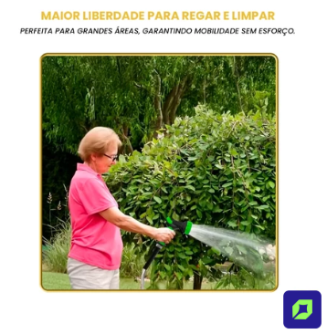 AquaFlex Inox™ – Mangueira Expansível em Aço Inox Ultra Resistente com Alta Pressão