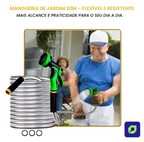 AquaFlex Inox™ – Mangueira Expansível em Aço Inox Ultra Resistente com Alta Pressão