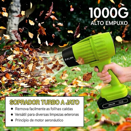 RAIJIN PRO™ - SOPRADOR TURBO SEM FIO DE ALTA POTÊNCIA 1000G | REVORIA SHOP