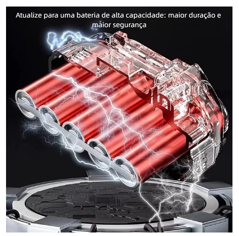 Aspirador De Pó Para Carro Soprador De Poeira Sem Fio Recarregável De Alta Potência - Envio imediato