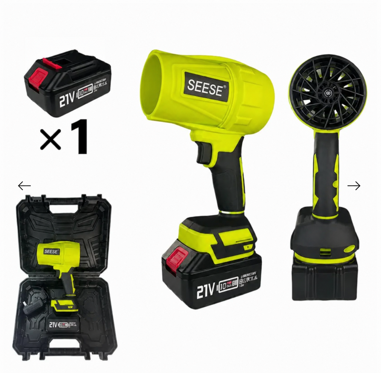 SEESE PRO MAX 1000G™ | Série Platinum • Motor de Cobre Puro • Impulsão Real de 1000G