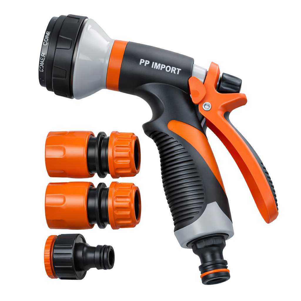 Pistola 8 Jatos Bico RESISTENTE Profissional Versão Premium - Exclusivo Revoria Shop - Postamos em 24h