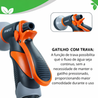 Pistola 8 Jatos Bico RESISTENTE Profissional Versão Premium - Exclusivo Revoria Shop - Postamos em 24h