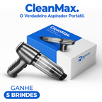 Aspirador de Pó Portátil CleanMax + 4 BRINDES EXCLUSIVOS + FRETE GRÁTIS