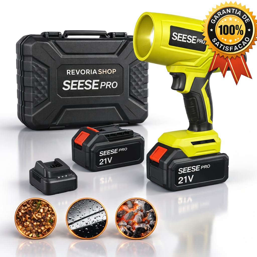 SEESEpro 2.0™  Soprador Turbo Compacto - Casa, Carro, Sitio, Chacara, Fazenda e MUITO mais!