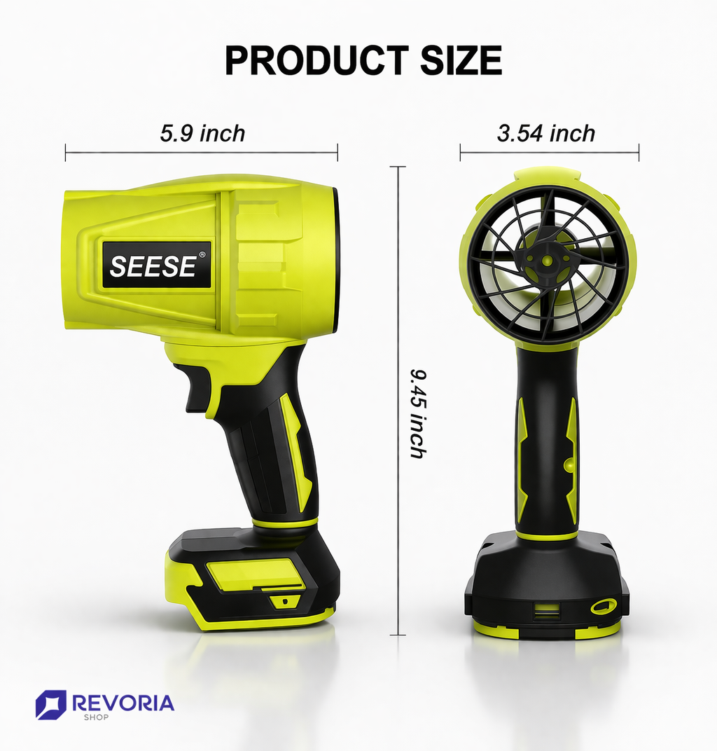 SEESEpro 2.0™  Soprador Turbo Compacto - Casa, Carro, Sitio, Chacara, Fazenda e MUITO mais!