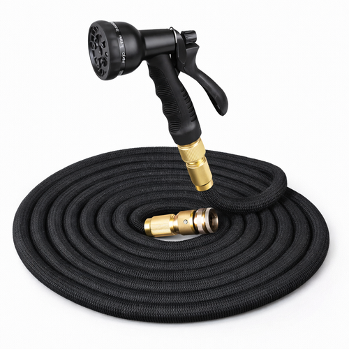 AquaFlex Pro™ – Mangueira Expansível Inteligente de Alta Pressão