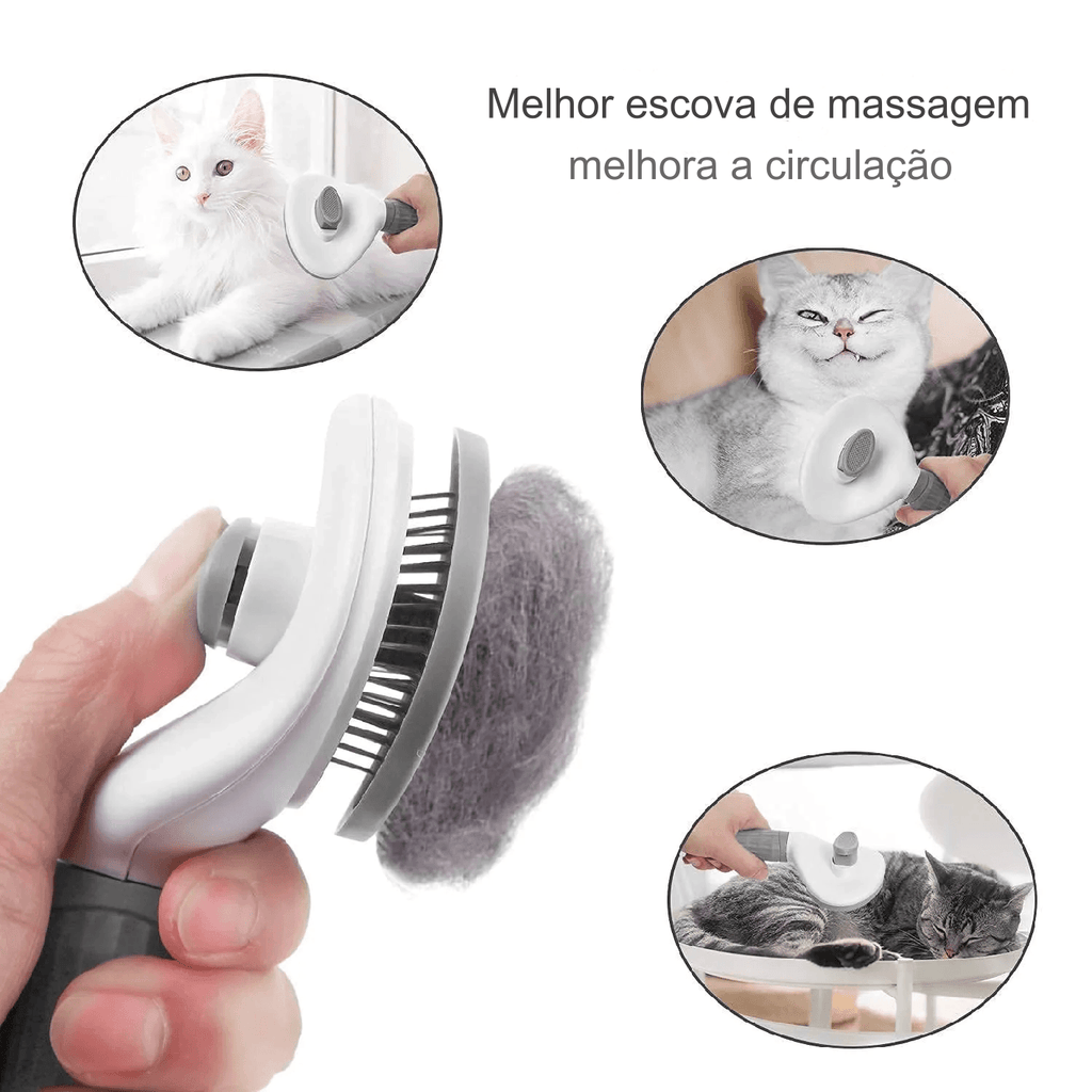 MagicPet Brush - Escova Removedora de Pelos Pets