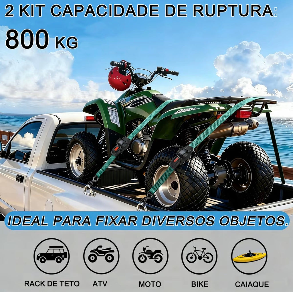 CINTA DE CATRACA RETRÁTIL AUTOMÁTICA - Máxima Carga 800 Kg - REVORIA SHOP