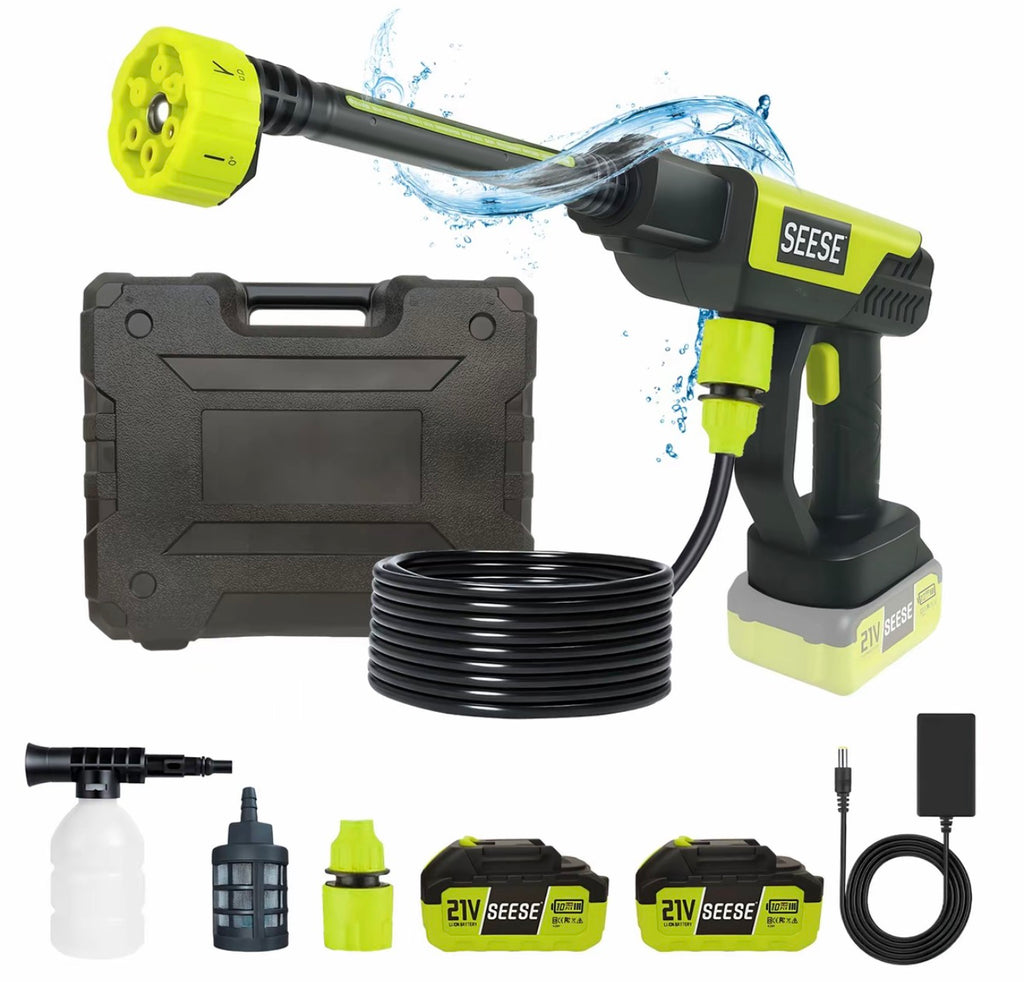 SEESE™ JET PRO — Lavadora Sem Fio de Alta Pressão 6 em 1  Exclusivo Revoria Shop