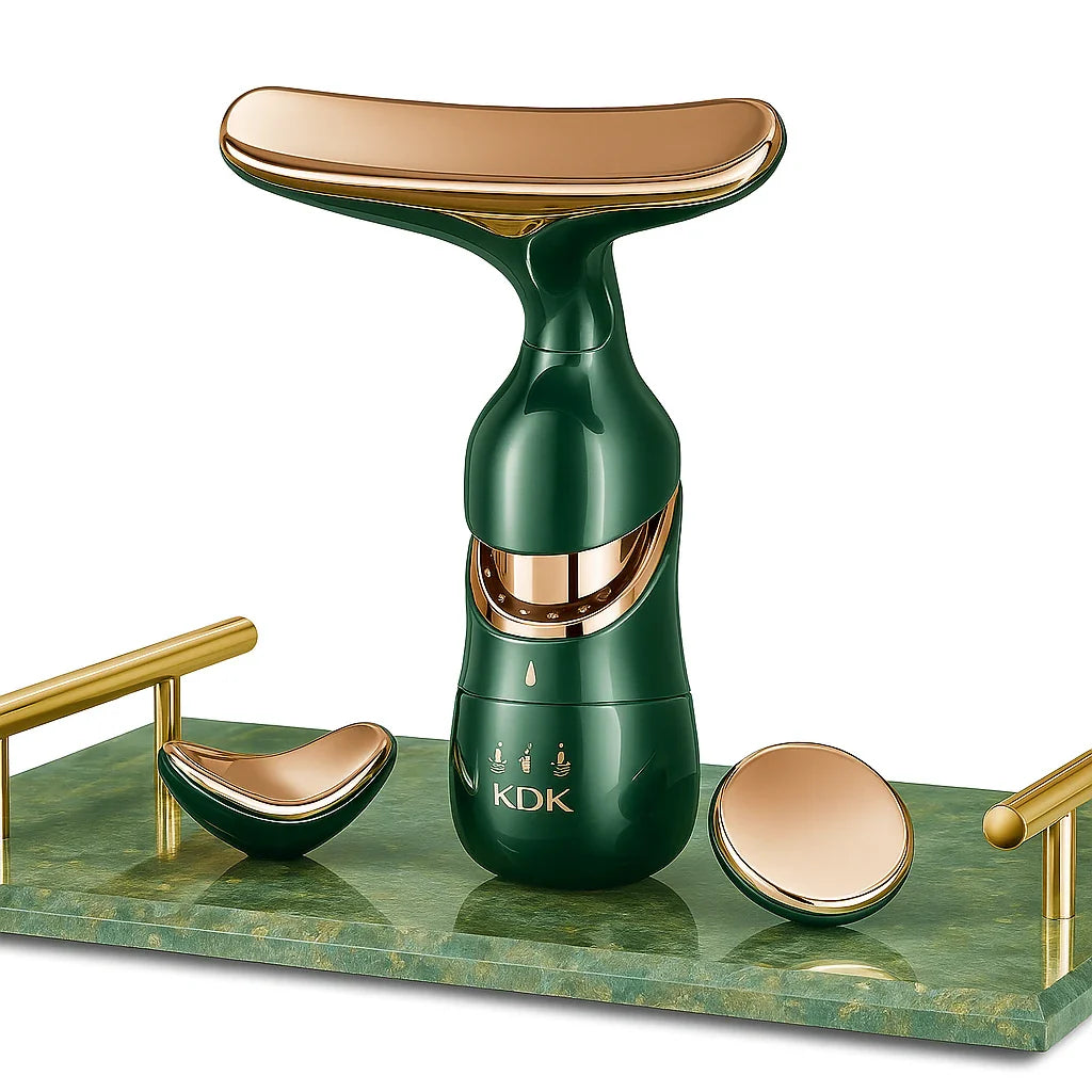 BelleSkin - Massageador Facial Rejuvenescedor 3 em 1