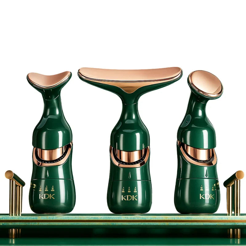 BelleSkin - Massageador Facial Rejuvenescedor 3 em 1