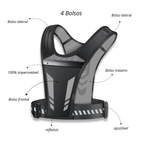 Colete Ultraleve Impermeável + Óculos Esportivo UV de BRINDE