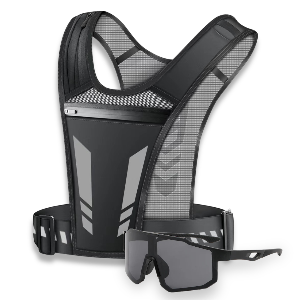 Colete Ultraleve Impermeável + Óculos Esportivo UV de BRINDE