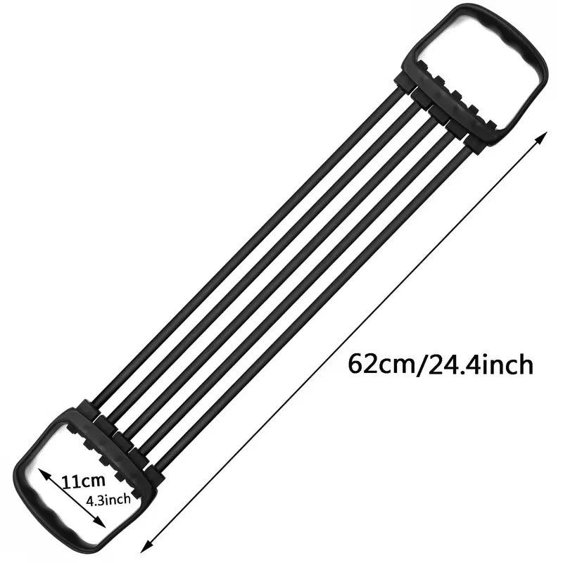 Expansor de Peito com Faixas de Resistência