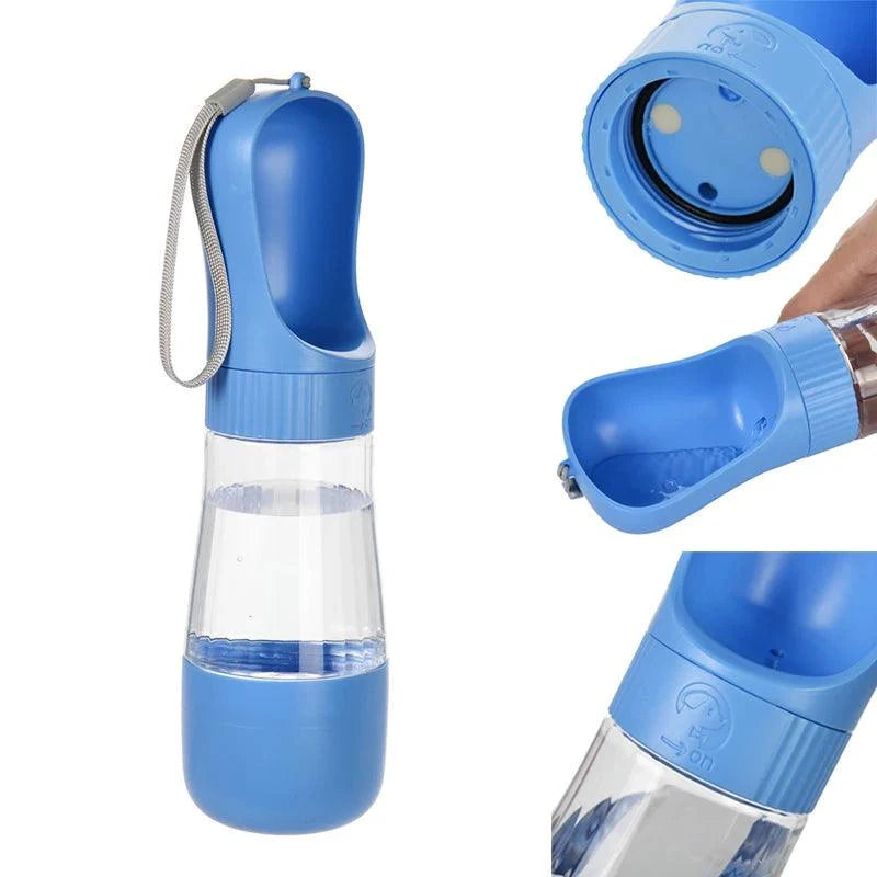 AquaPet 2 em 1 - Garrafa de Água 2 em 1 para Pets