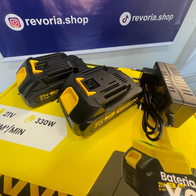 Soprador Turbo BOMVINK™ - [BONUS - 2x Baterias +Carregador Turbo] FRETE GRÁTIS