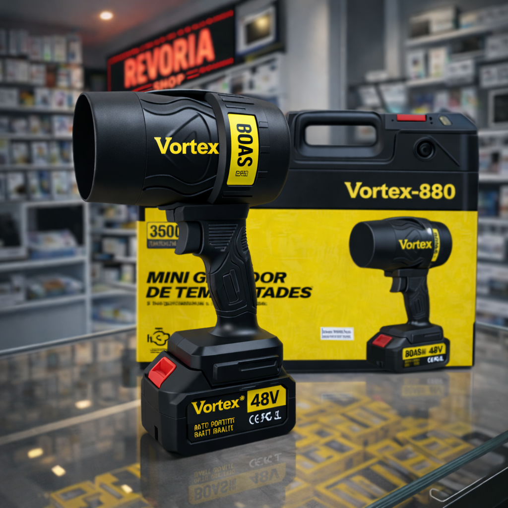 Vortex Power™ - Sucção e Pressão de Nível Profissional - Exclusivo Revoria Shop - BOAS