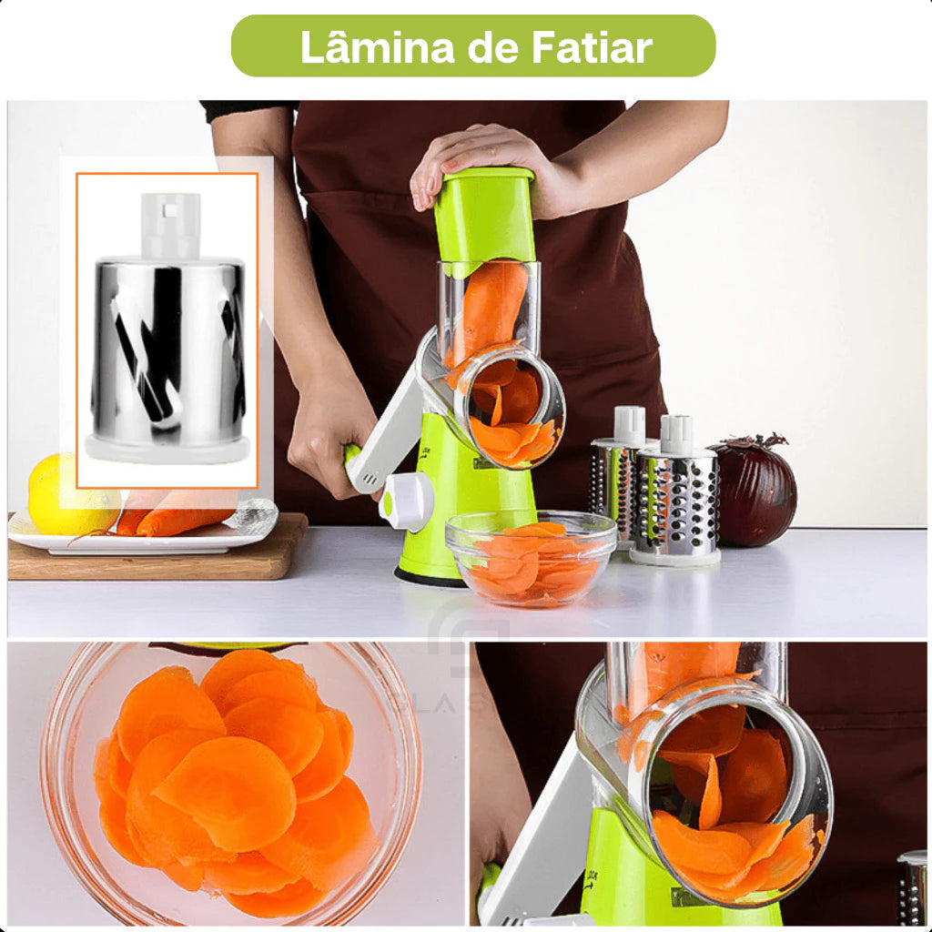 ROTARY GRATER - Cortador Ralador Fatiador [FRETE GRÁTIS]