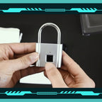Cadeado Biométrico com Impressão Digital – Sem Chave, Recarregável e à Prova d’Água