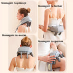 MassageSmart 5D™ - Massageador De Pescoço Inteligente De Compressão Sem Fio
