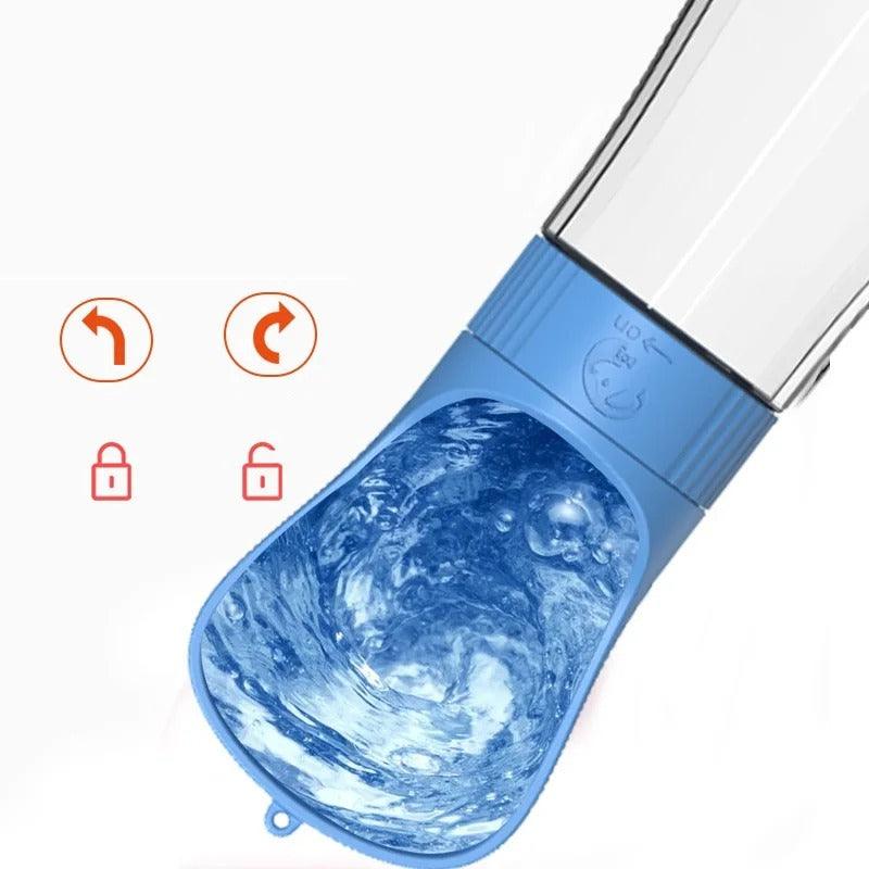 AquaPet 2 em 1 - Garrafa de Água 2 em 1 para Pets