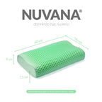 Travesseiro Cervical Espuma NASA | Nuvana | Loja Revoria Shop