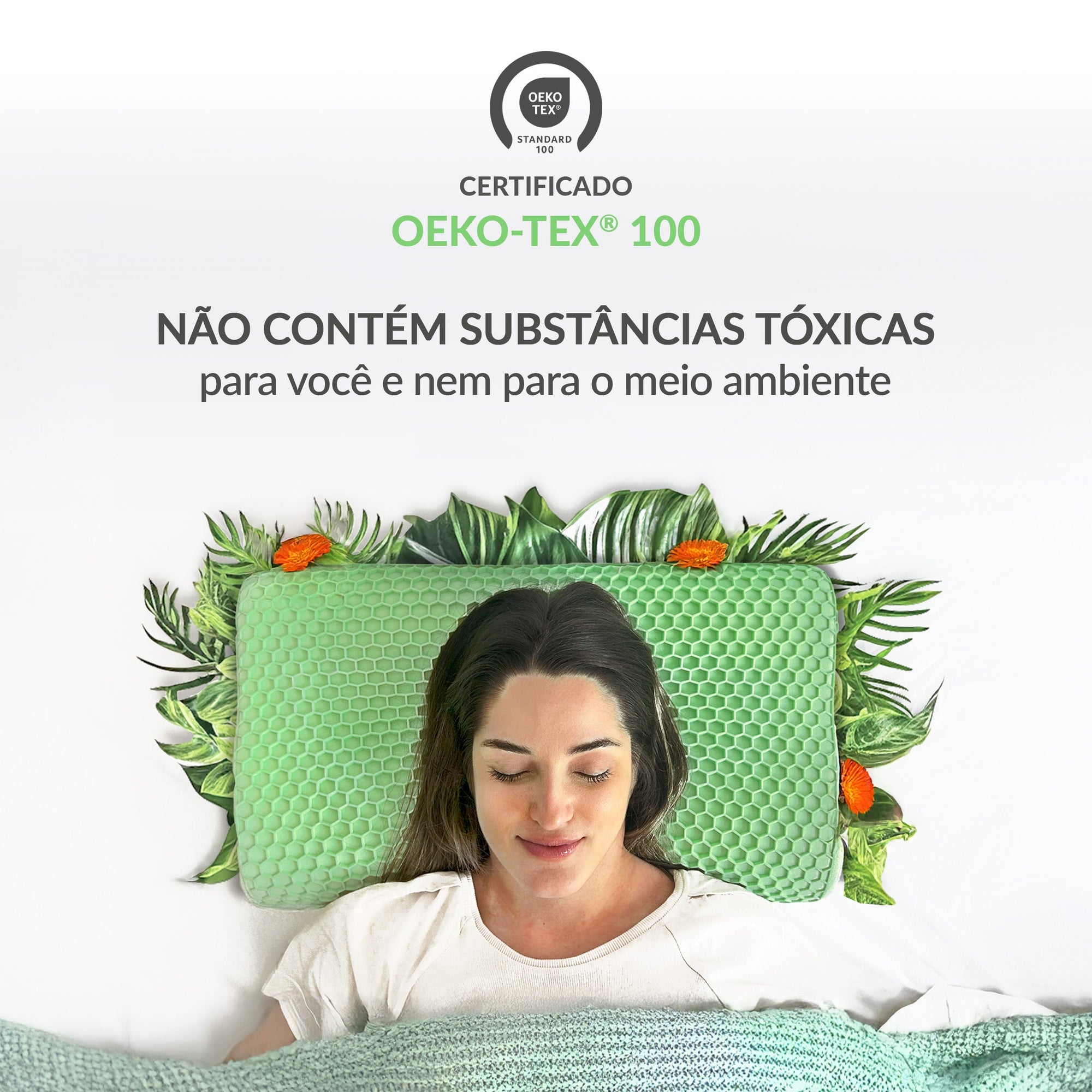 Travesseiro Cervical Espuma NASA | Nuvana | Loja Revoria Shop